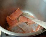Une image de l'étape 2 de Saumon, pommes de terre et brocolis à la Nutricook...