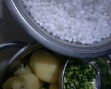 A picture of step 1 of Sabudana khichdi.