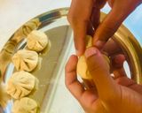 A picture of step 5 of Fried Modak for Ganesh Festival 🙏Made with Maharashtrian Style😋.