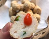 Foto langkah ke 5 dari resep Bakso Udang Goreng.