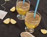 A picture of step 4 of Chia seeds tea.