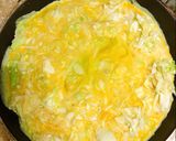 A picture of step 3 of Cabbage and Potato Pancakes.
