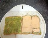A picture of step 3 of Potato & Cheese Grilled Sandwich.