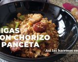 Foto del paso 12 de la receta Migas de Pan con Chorizo y Panceta