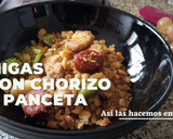 Foto del paso 12 de la receta: Migas de Pan con Chorizo y Panceta