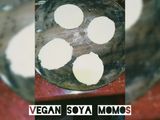 Vegan cheesy momo