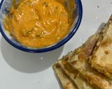 A picture of step 4 of Quesadilla sauce / dip.