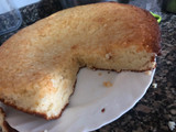 Bizcocho de limón sin huevos