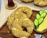 صورة لخطوة 9 من وصفة سيميت / سميط بالسمسم 🥯