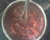 Foto langkah ke 3 dari resep No bake strawberry cheesecake.