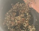 A picture of step 2 of Masala Moong in cooker.