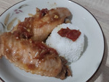 Alas de pavo en salsa