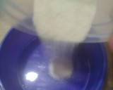 Foto del paso 1 de la receta: Panna cotta de coco y coulis de frambuesa