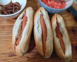 Foto del paso 1 de la receta: Completos Napolitanos 🌭+🍕
