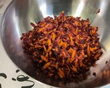 Une image de l'étape 2 de Palmiers feuilletés au saumon fumé et carottes violettes.