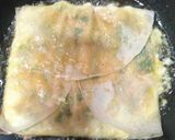 Foto langkah ke 4 dari resep Martabak Telur Teflon (Posbar #17).