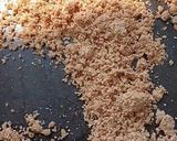 A picture of step 12 of Amaranth or Rajgira Halwa.