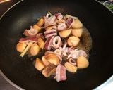 三杯透抽杏鮑菇的食譜步驟3照片