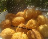 A picture of step 4 of Crunchy Nigeria buns.