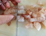 Foto del paso 3 de la receta: Cintas de espirulina con gambas