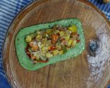 A picture of step 4 of Vegetables Baked Pockets.