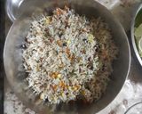 A picture of step 5 of Vegetable sizzler.