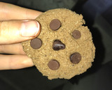 Foto del paso 4 de la receta: Cookies con chips de chocolate crujientes y deliciosas en 5 minutos!😉🍪 aptas pascuas judías!