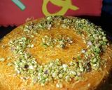 A picture of step 9 of Arabic sweet KUNAFA #Foodies&Friends.