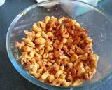 A picture of step 7 of Honey roasted cashews.