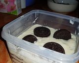 Foto langkah ke 9 dari resep Oreo cheseecake simpel.