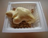 A picture of step 2 of Natto Pasta.