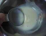 A picture of step 2 of Mini Milky Swiss Roll.