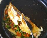 Chicken Veggie Stuffed Omelette recipe step 12 photo