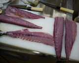 A picture of step 20 of Let's Prepare a Fish! How to Make Amberjack Sashimi.