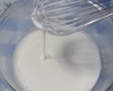 A picture of step 2 of Fluffy Even Without Oil Whipped Cream Cake.