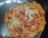 A picture of step 5 of Crispy Potato Lachha Chilla.