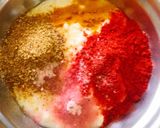 A picture of step 1 of Rajsthani dahi papad ki subji.