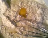 A picture of step 2 of Sausage pancakes Sticks.