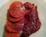 A picture of step 6 of pizza empanadas.
