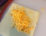 A picture of step 3 of Taco Egg Rolls.