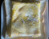 A picture of step 4 of For Breakfast Mentaiko Cheese Toast Sandwich Easy!.