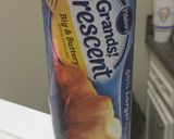 A picture of step 3 of Cheddar Jalapeno Sausage Bacon Kolaches.