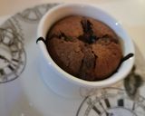 Une image de l'étape 5 de Fondant cœur coulant chocolat.