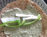 A picture of step 6 of Roti roll.