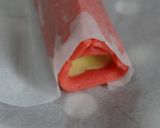 A picture of step 41 of Cute Little Red Riding Hood Icebox Cookies.