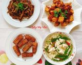 Hình bước làm 6 của món Mâm cơm chay 02