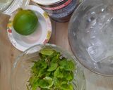 Foto langkah ke 1 dari resep Mint lime jus.