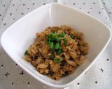 A picture of step 5 of Tuna and Egg Soboro Don Rice Bowl.