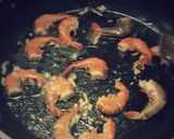 A picture of step 3 of Fast&easy prawns pasta.
