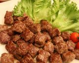 A picture of step 4 of Diced Steak Made with Ground Beef.